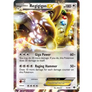 (TCG) – Regigigas EX – 82/99