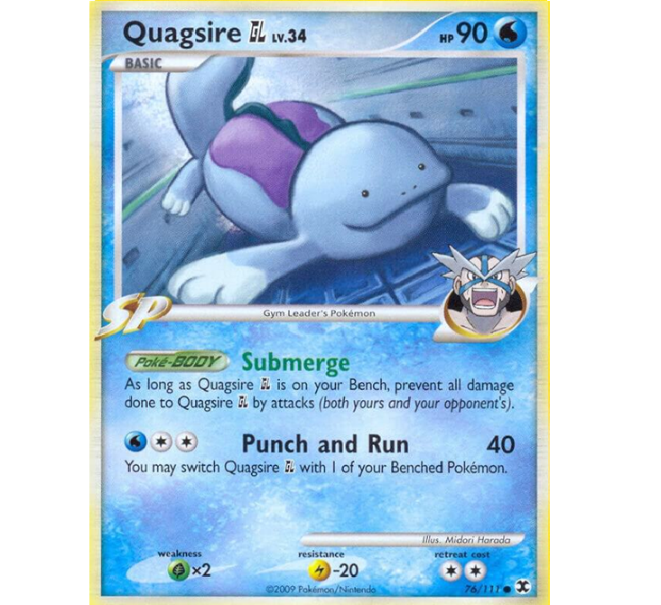 (TCG) – Quagsire GL – 76/111 (TCG) – Quagsire GL – 76/111