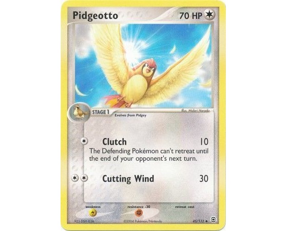 (TCG) – Pidgeotto – 45/112 (TCG) – Pidgeotto – 45/112