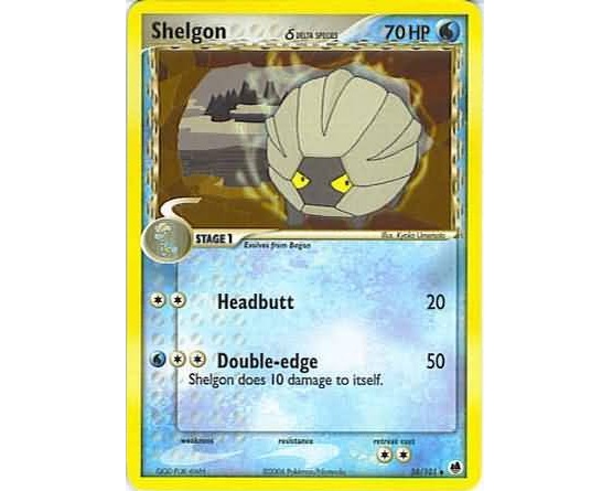 (TCG) – Shelgon (Delta Species) – 38/101 (TCG) – Shelgon (Delta Species) – 38/101