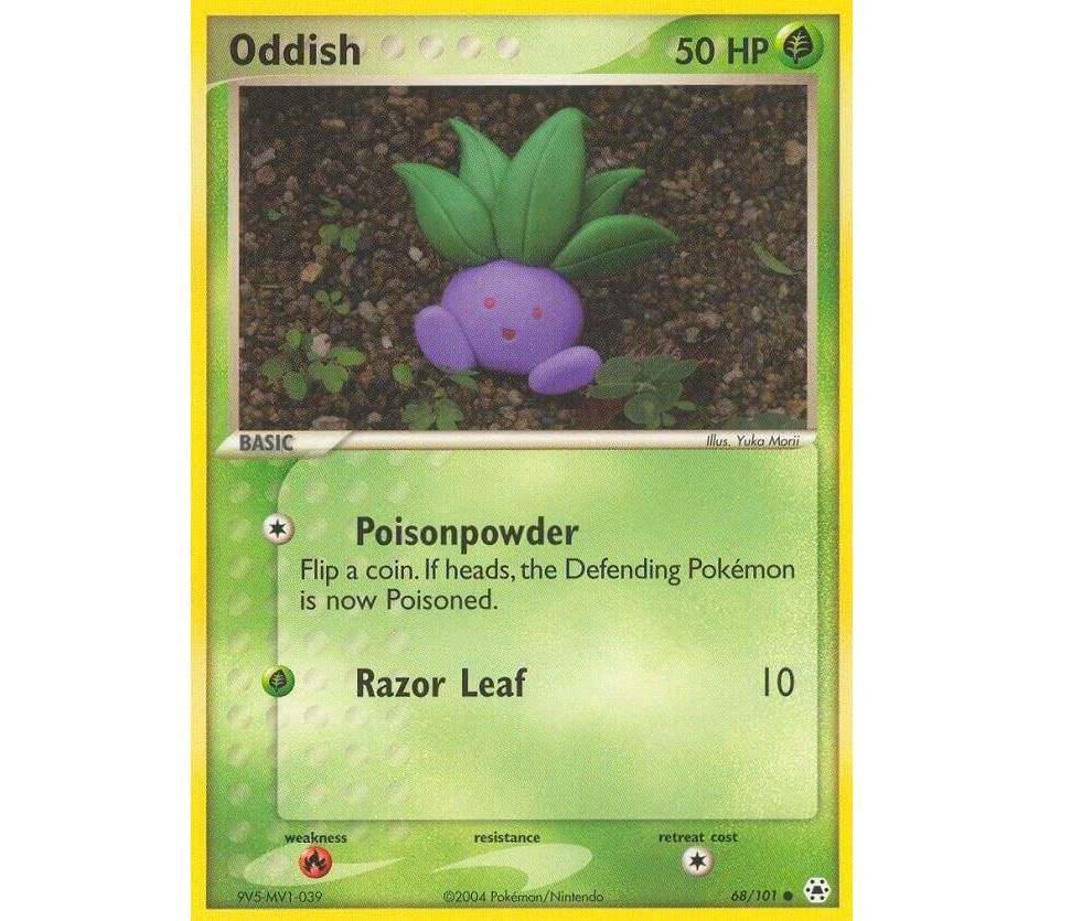 (TCG) – Oddish – 68/101 (TCG) – Oddish – 68/101