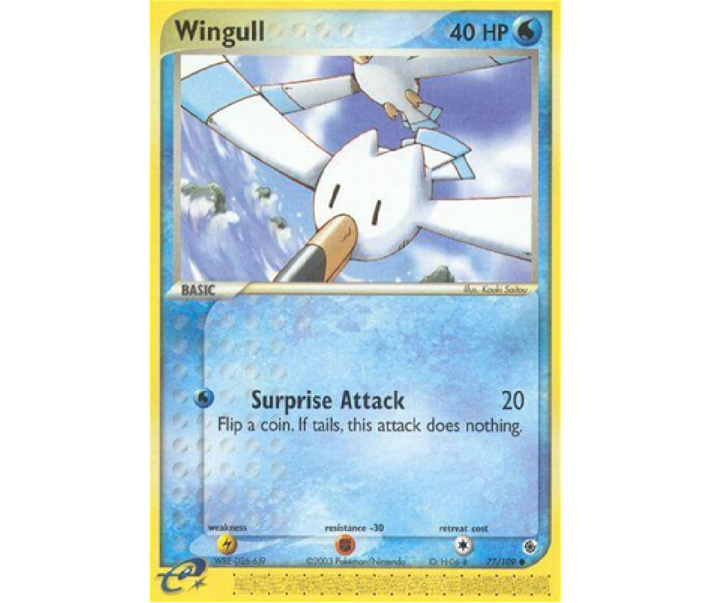 (TCG) – Wingull – 77/109 (TCG) – Wingull – 77/109