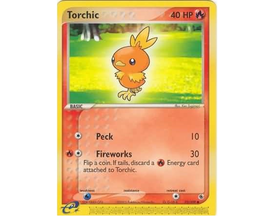(TCG) – Torchic – 73/109 (TCG) – Torchic – 73/109