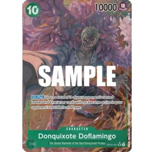 (TCG) – Donquixote Doflamingo – (Alternate Art) – Super Rare – OP04-031