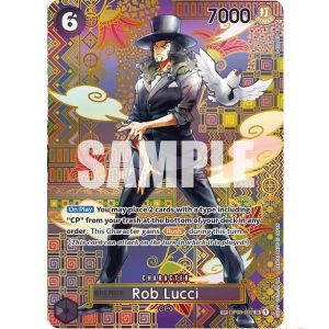 (TCG) – Rob Lucci – (SP) – Super Rare – OP03-092