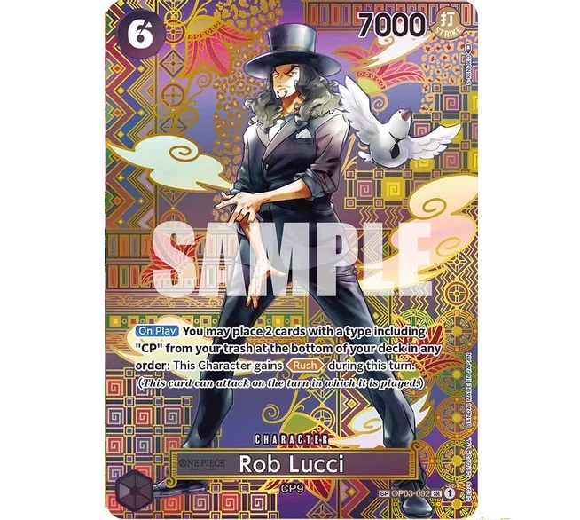 (TCG) – Rob Lucci – (SP) – Super Rare – OP03-092 (TCG) – Rob Lucci – (SP) – Super Rare – OP03-092
