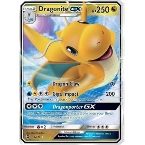 (TCG) – Dragonite GX – 37/70