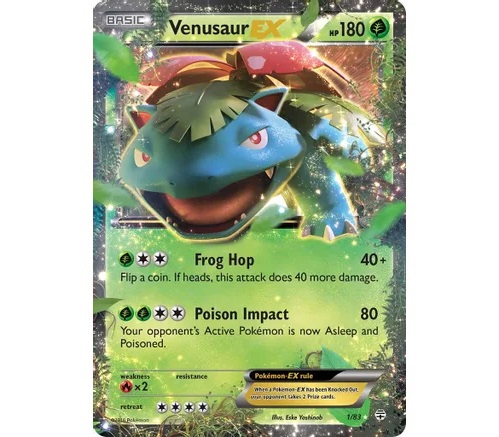 (TCG) – Venusaur EX – 1/83 (TCG) – Venusaur EX – 1/83