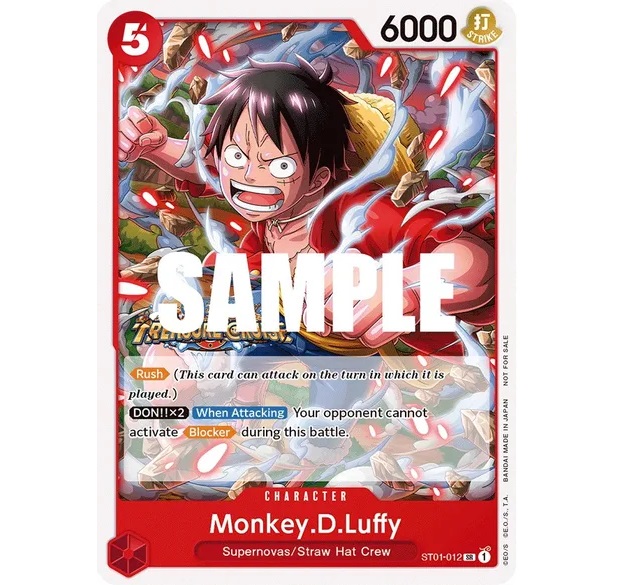 (TCG) – Monkey.D.Luffy (Tournament Pack Vol. 5) – ST01-012 (TCG) – Monkey.D.Luffy (Tournament Pack Vol. 5) – ST01-012