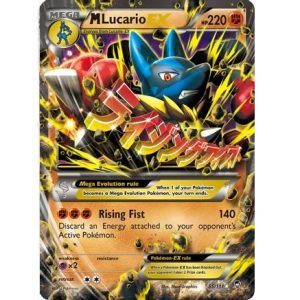 (TCG) – M Lucario EX – 55/111 – *M/P*