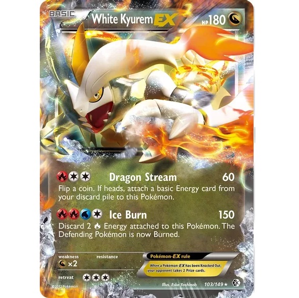 (TCG) – White Kyurem EX – 103/149