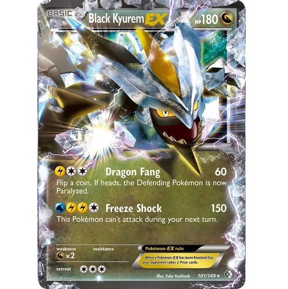 (TCG) – Black Kyurem EX – 101/149
