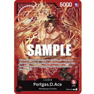 (TCG) – Portgas.D.Ace (Special Goods Set -Ace/Sabo/Luffy-) – OP03-001