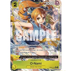 (TCG) – O-Nami – (Alternate Art) – Rare – OP06-101