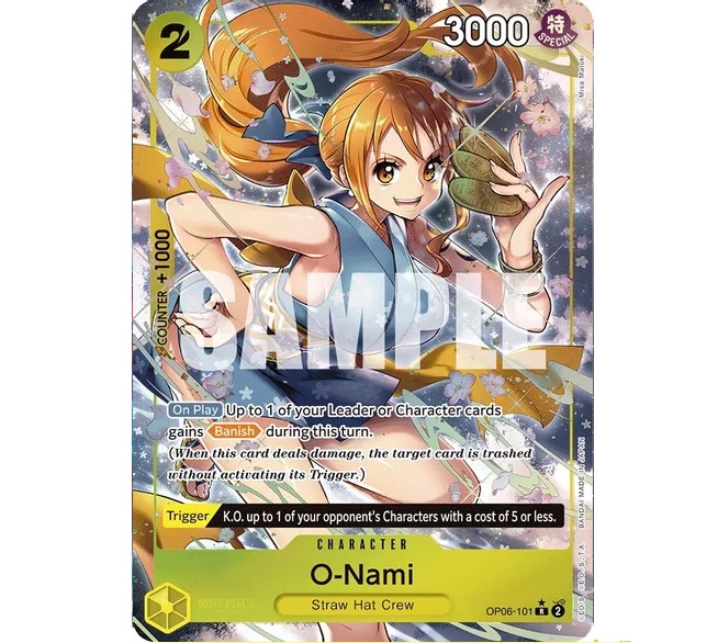(TCG) – O-Nami – (Alternate Art) – Rare – OP06-101 (TCG) – O-Nami – (Alternate Art) – Rare – OP06-101