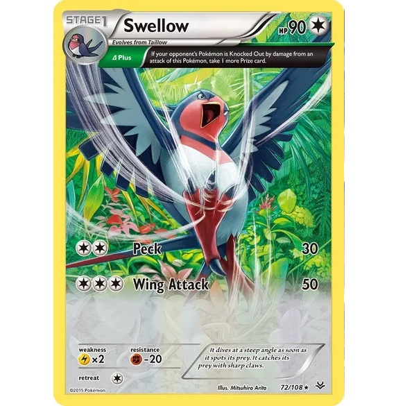 (TCG) – Swellow – 72/108
