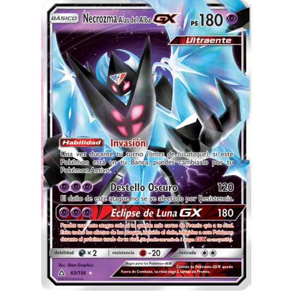 (TCG) – Necrozma Alas del Alba GX – 63/156 – ESP