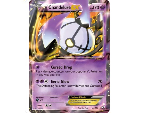 (TCG) – Chandelure EX – 77/113 (TCG) – Chandelure EX – 77/113