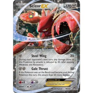 (TCG) – Scizor EX – 76/122