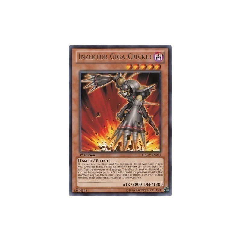(TCG) – Inzektor Giga Cricket – GAOV-EN031