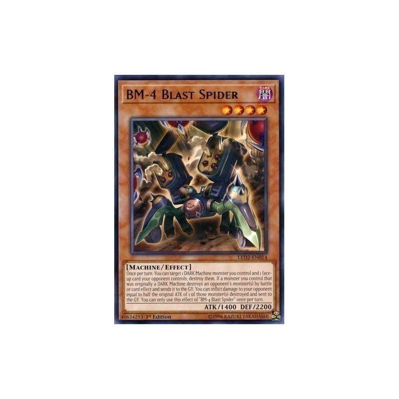(TCG) – BM-4 Blast Spider – LED2-EN014