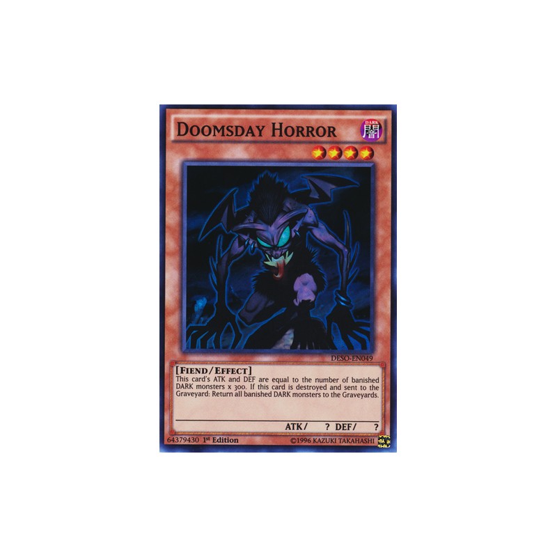 (TCG) – Doomsday Horror – DESO-EN049