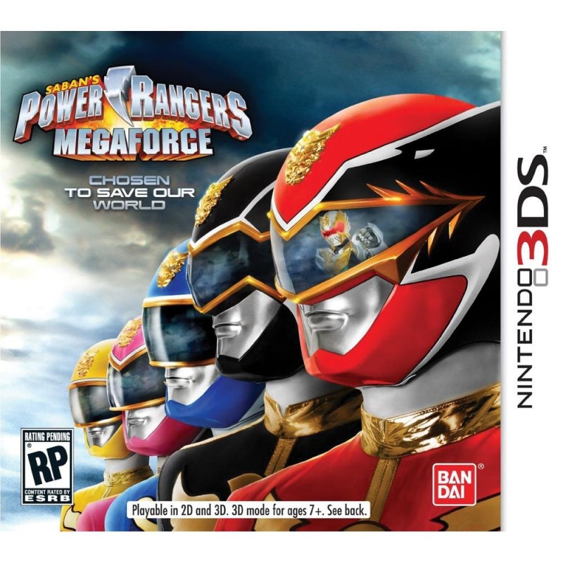 (3DS) – Power Rangers Megaforce *USADO*
