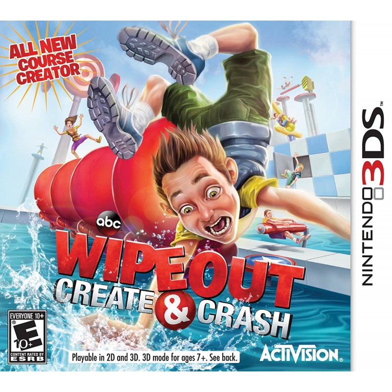 (3DS) – Wipeout: Create & Crash *USADO*