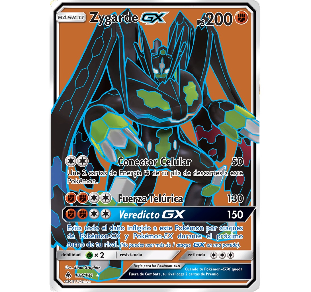 (TCG) – Zygarde GX – 123/131 – ESP (TCG) – Zygarde GX – 123/131 – ESP