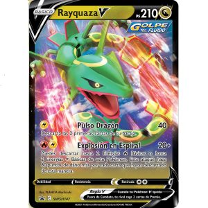 (TCG) – Rayquaza V – SWSH147 – ESP