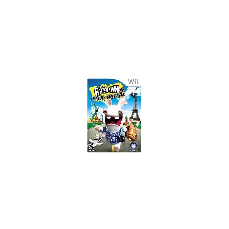 (Wii) – Rayman Raving Rabbids 2 *USADO*