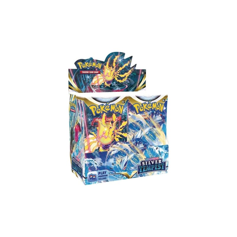 (TCG) – Caja de 36 Sobre Pokémon – Silver Tempest – INGLES – Booster Box