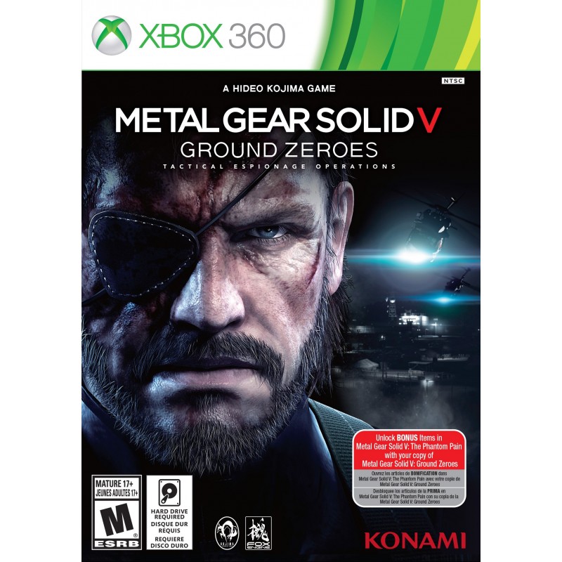 (XBOX 360) – Metal Gear Solid V Ground Zero *USADO*
