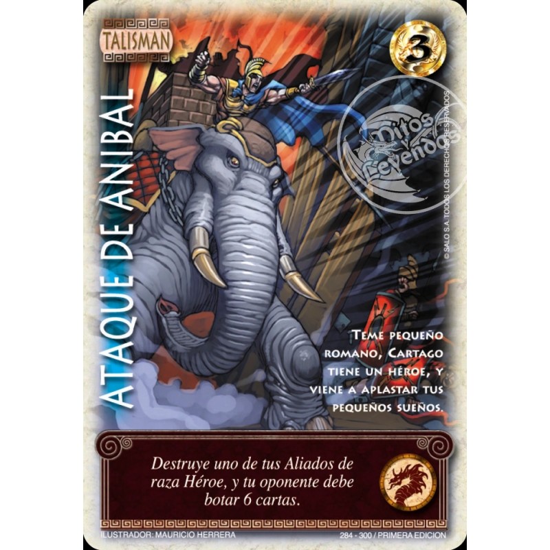 (TCG) – Ataque de Aníbal – 284/300