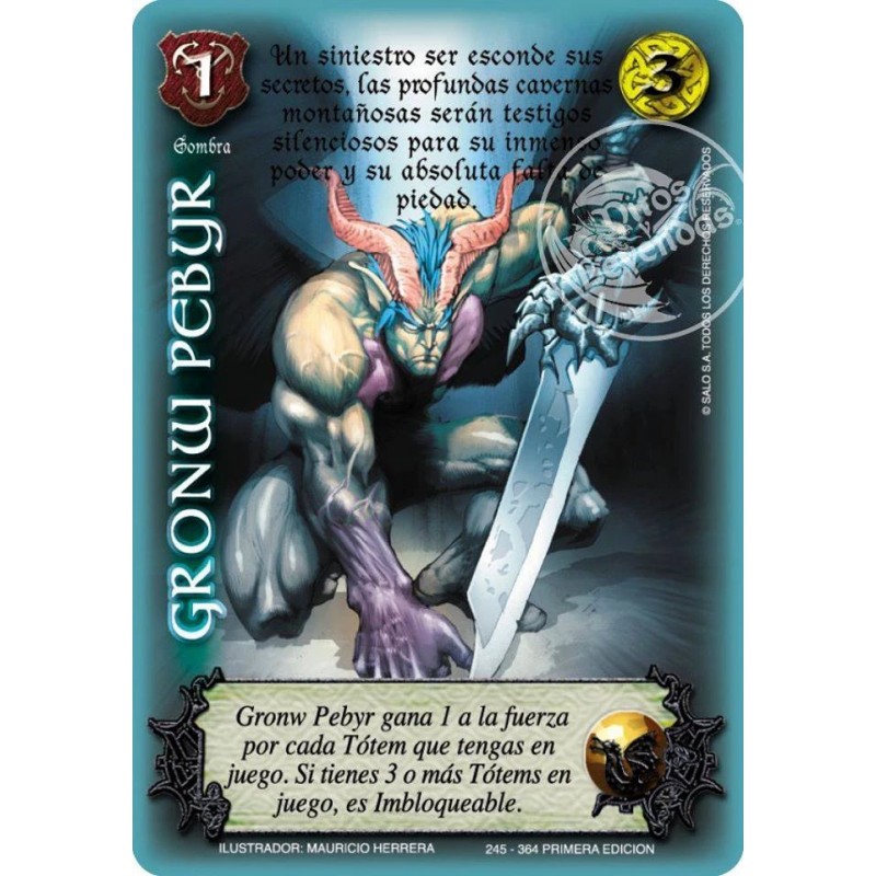 (TCG) – Grown Pebyr – 245/364