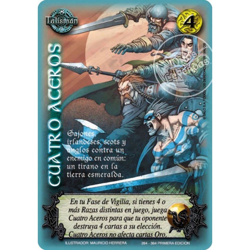 (TCG) – Cuatro Aceros – 264/364