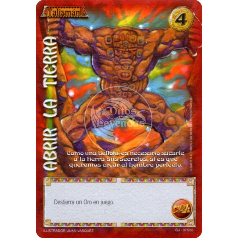 (TCG) – Abrir la Tierra – 37/236