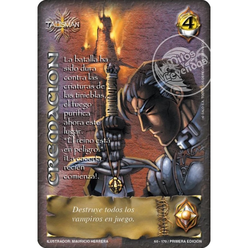 (TCG) – Cremación – 60/170