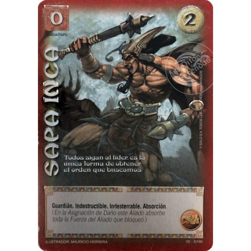 (TCG) – Sapa Inca – 5/180