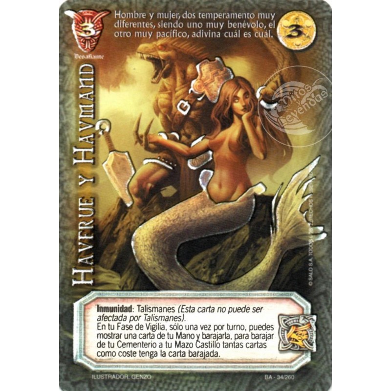 (TCG) – Havfrue y Havmand – 34/260