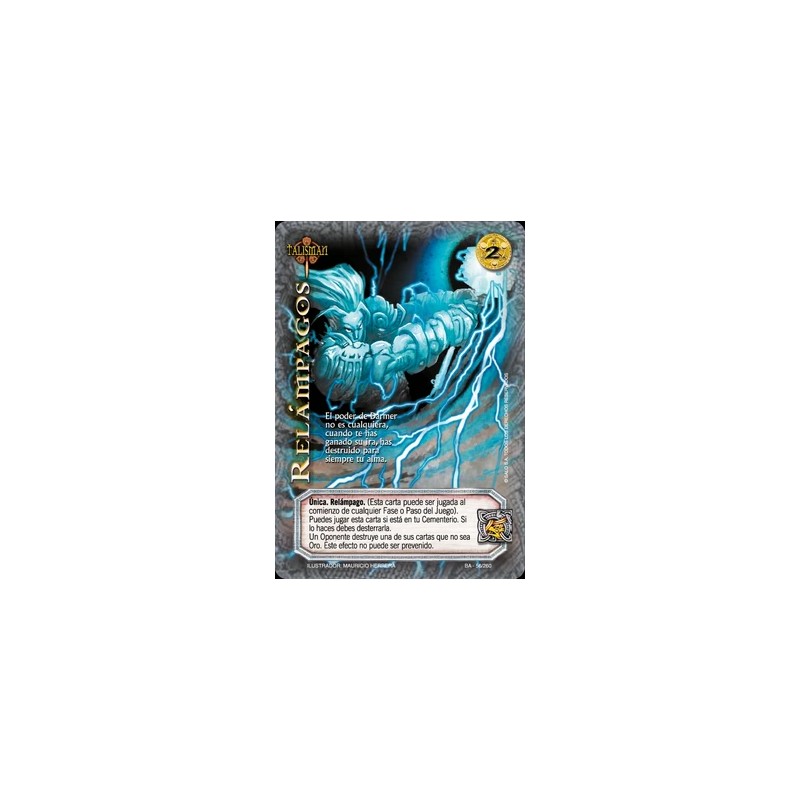 (TCG) – Relámpagos – 56/260