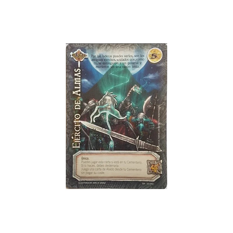 (TCG) – Ejército de Almas – 55/260