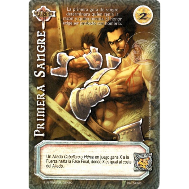 (TCG) – Primera Sangre – 54/260