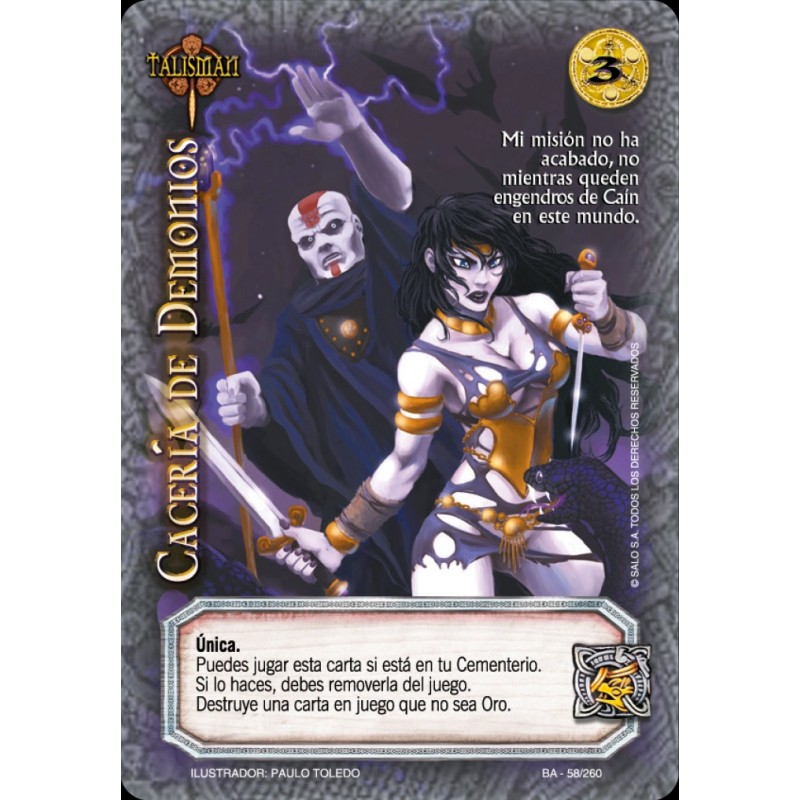 (TCG) – Cacería de Demonios – 58/260