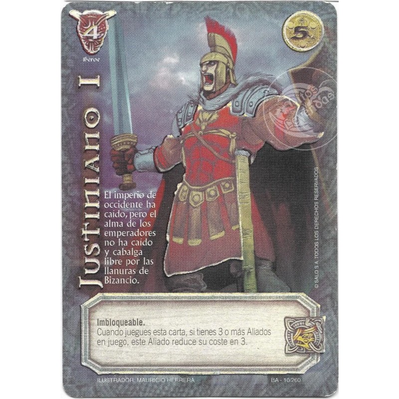 (TCG) – Justiniano I – 10/260