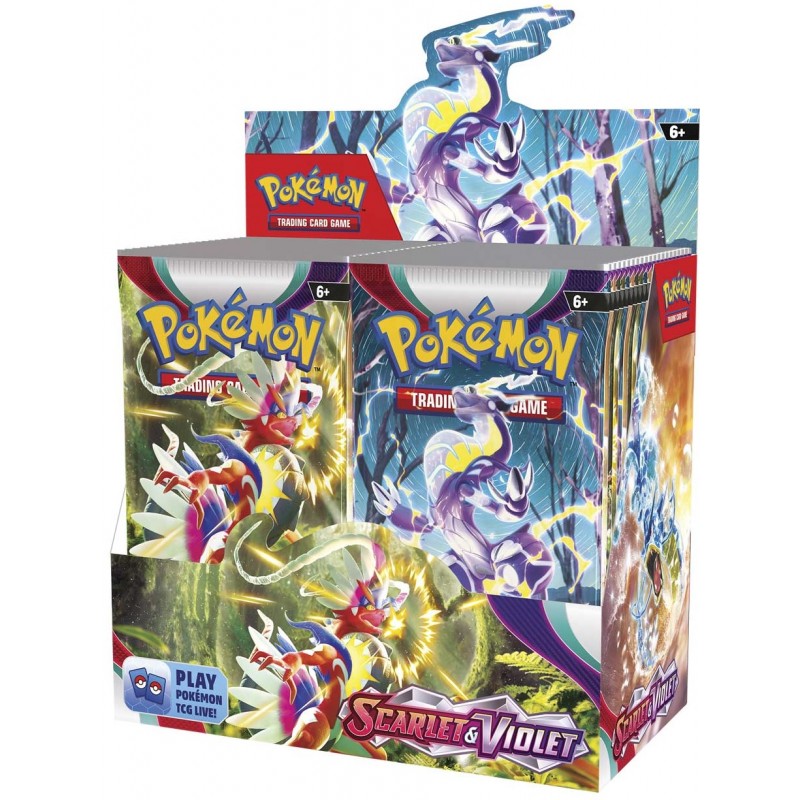 (TCG) – Caja de 36 Sobre Pokémon – Scarlet & Violet – INGLES – Booster Box