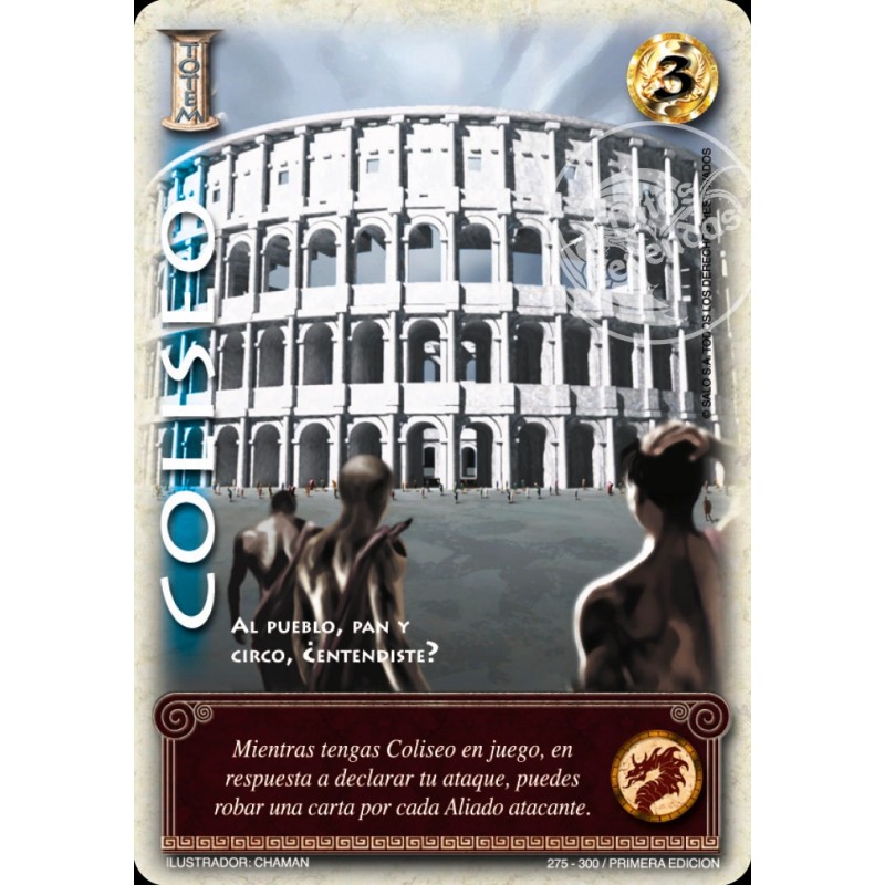 (TCG) – Coliseo – 275/300