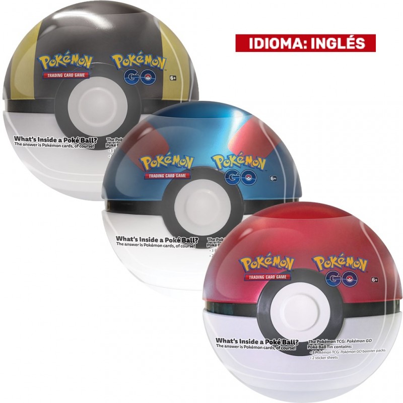 (TCG) – Pokemon GO Pokeball Tin – INGLES