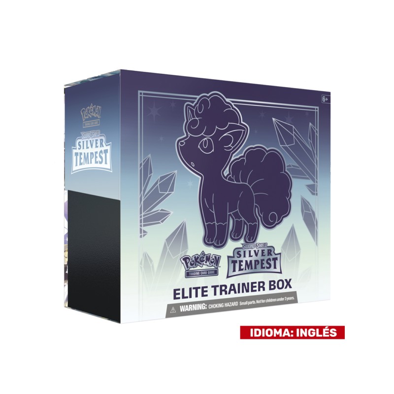 (TCG) – Caja Pokemon Sword & Shield – SILVER TEMPEST – (ETB) – INGLES