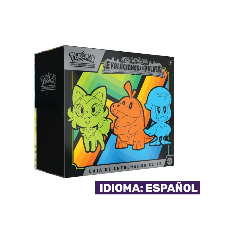 (TCG) – ETB Escarlata y Púrpura EVOLUCIONES EN PALDEA – ESPAÑOL